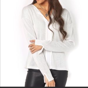 Sanctuary Sienna Mix Top, size L